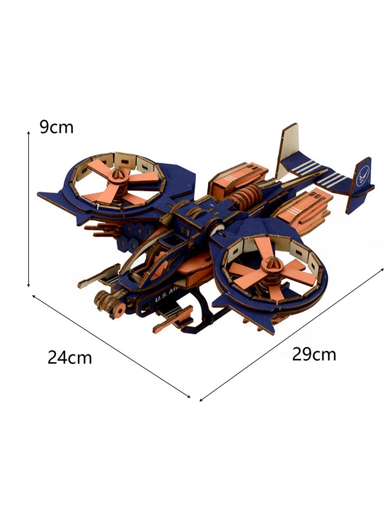 Children's Educational Toy Wooden 3D Puzzle Scorpion Fighter - Image 2